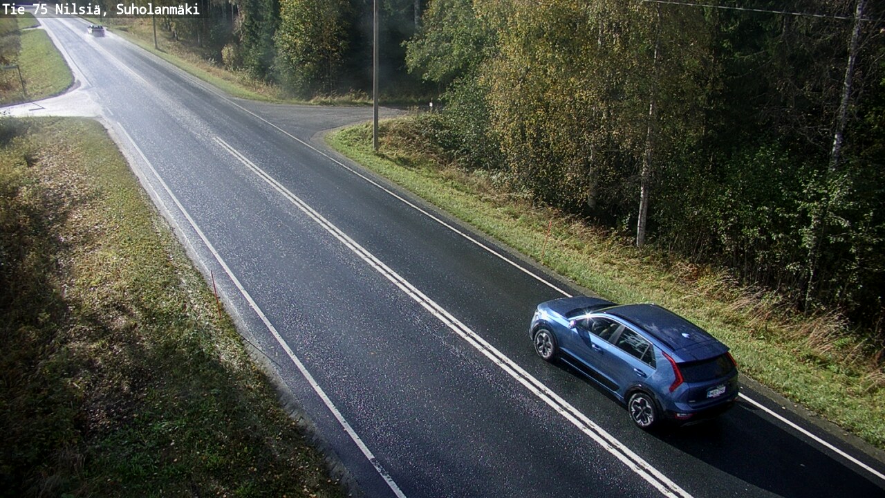 Weather Camera Image Road 75 Nilsiä, Suholanmäki, Kuopio, Pohjois-Savo