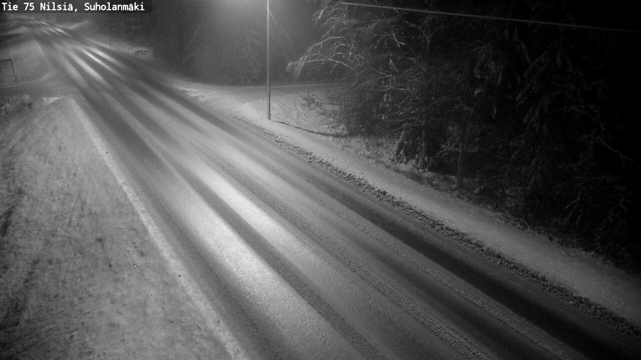 Weather Camera Image Road 75 Nilsiä, Suholanmäki, Kuopio, Pohjois-Savo