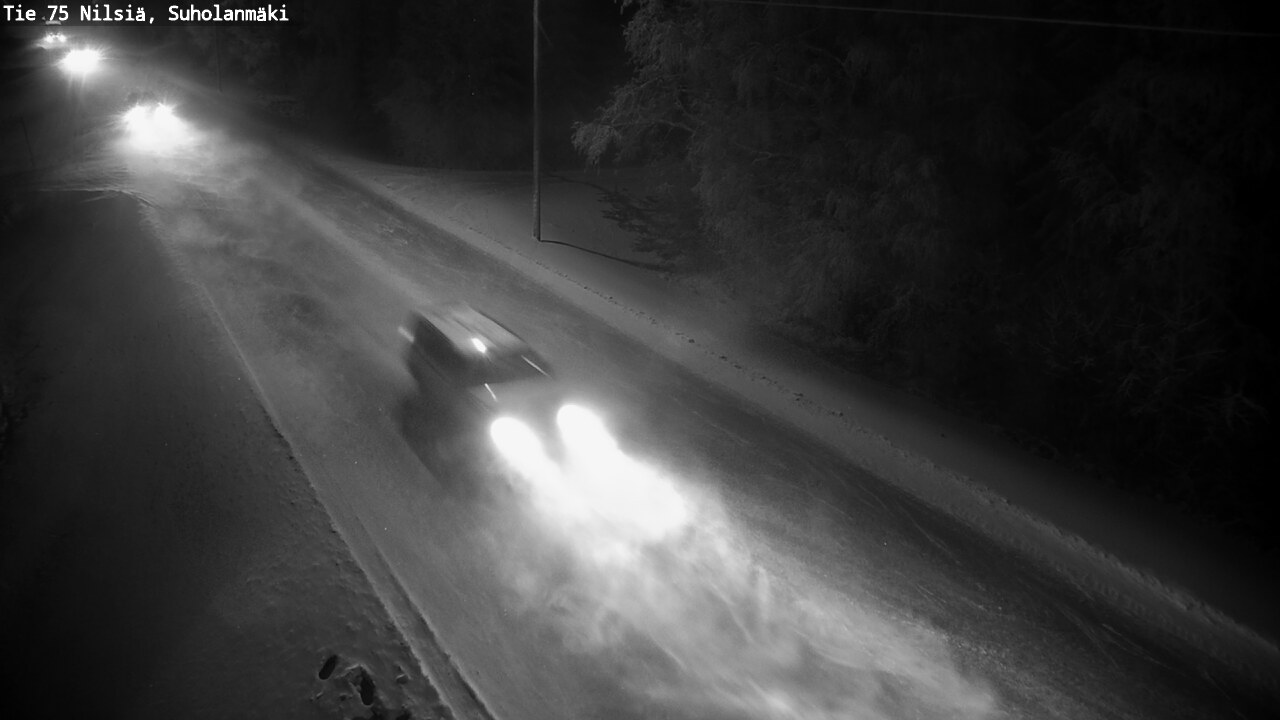 Kelikamerat Kuva Tie 75 Nilsiä, Suholanmäki, Kuopio, Pohjois-Savo