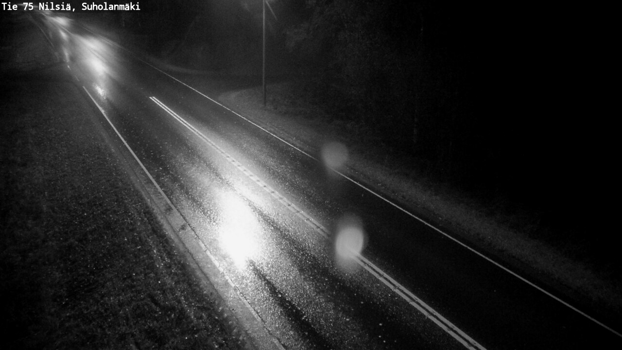 Weather Camera Image Road 75 Nilsiä, Suholanmäki, Kuopio, Pohjois-Savo