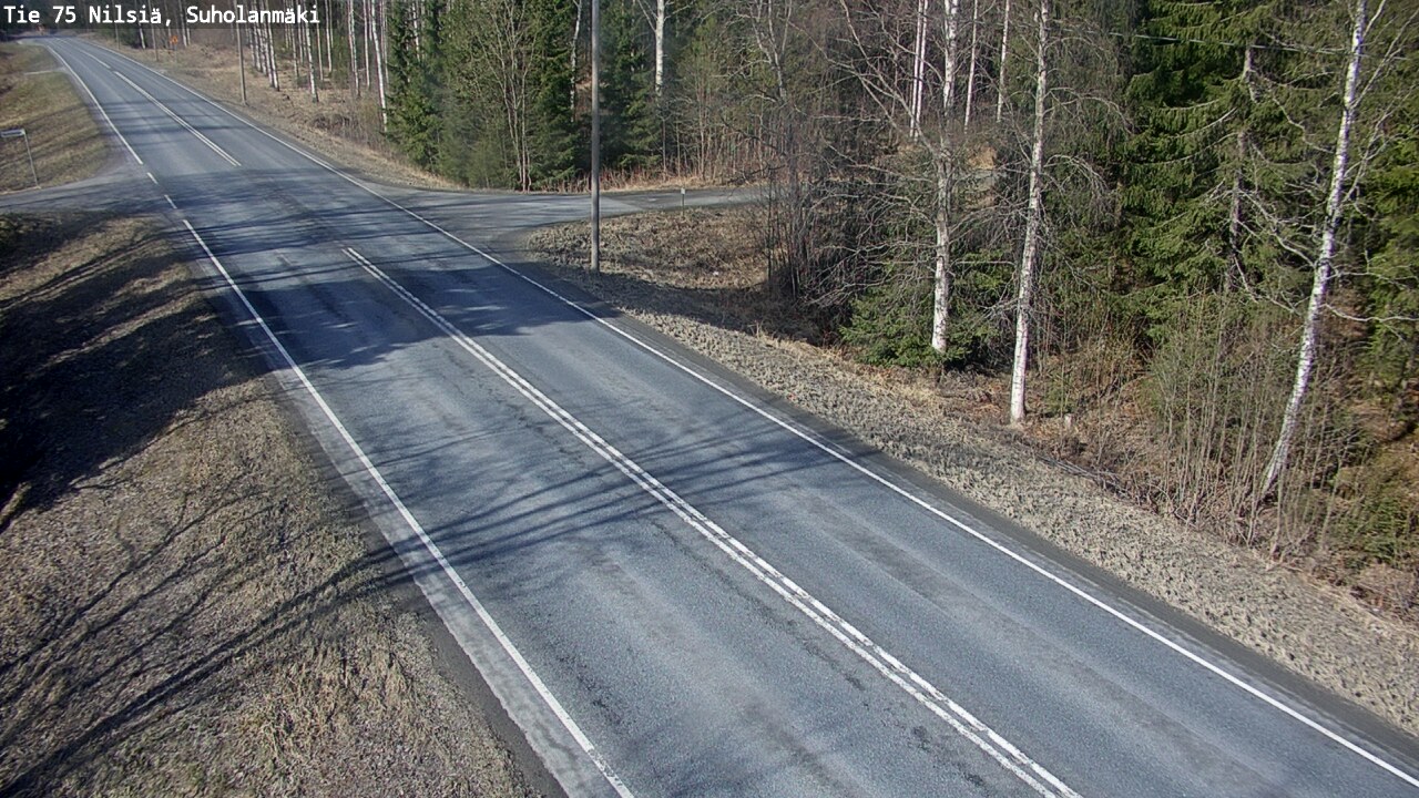Kelikamerat Kuva Tie 75 Nilsiä, Suholanmäki, Kuopio, Pohjois-Savo