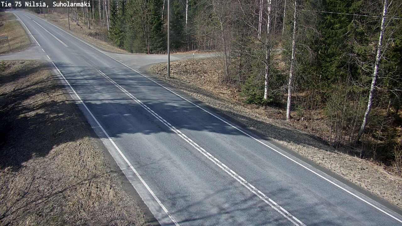 Kelikamerat Kuva Tie 75 Nilsiä, Suholanmäki, Kuopio, Pohjois-Savo
