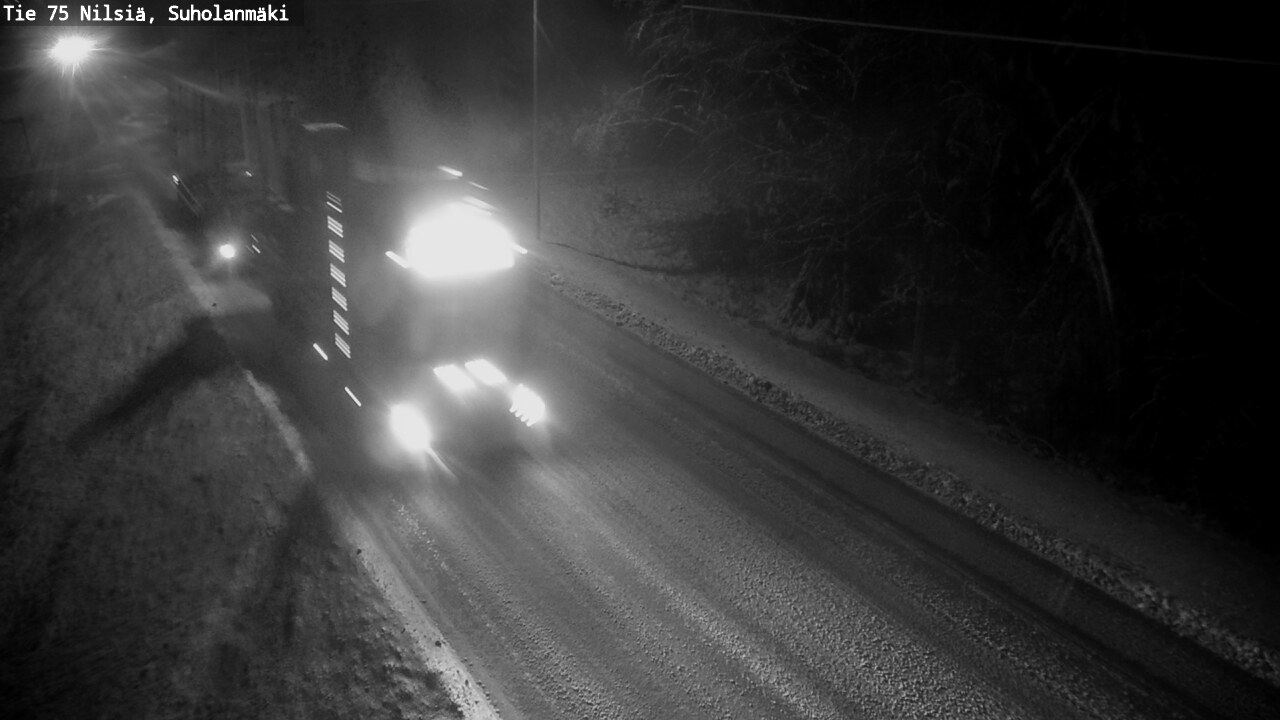 Weather Camera Image Road 75 Nilsiä, Suholanmäki, Kuopio, Pohjois-Savo