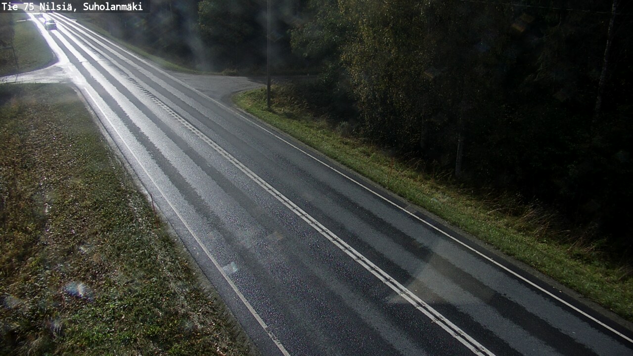 Weather Camera Image Road 75 Nilsiä, Suholanmäki, Kuopio, Pohjois-Savo
