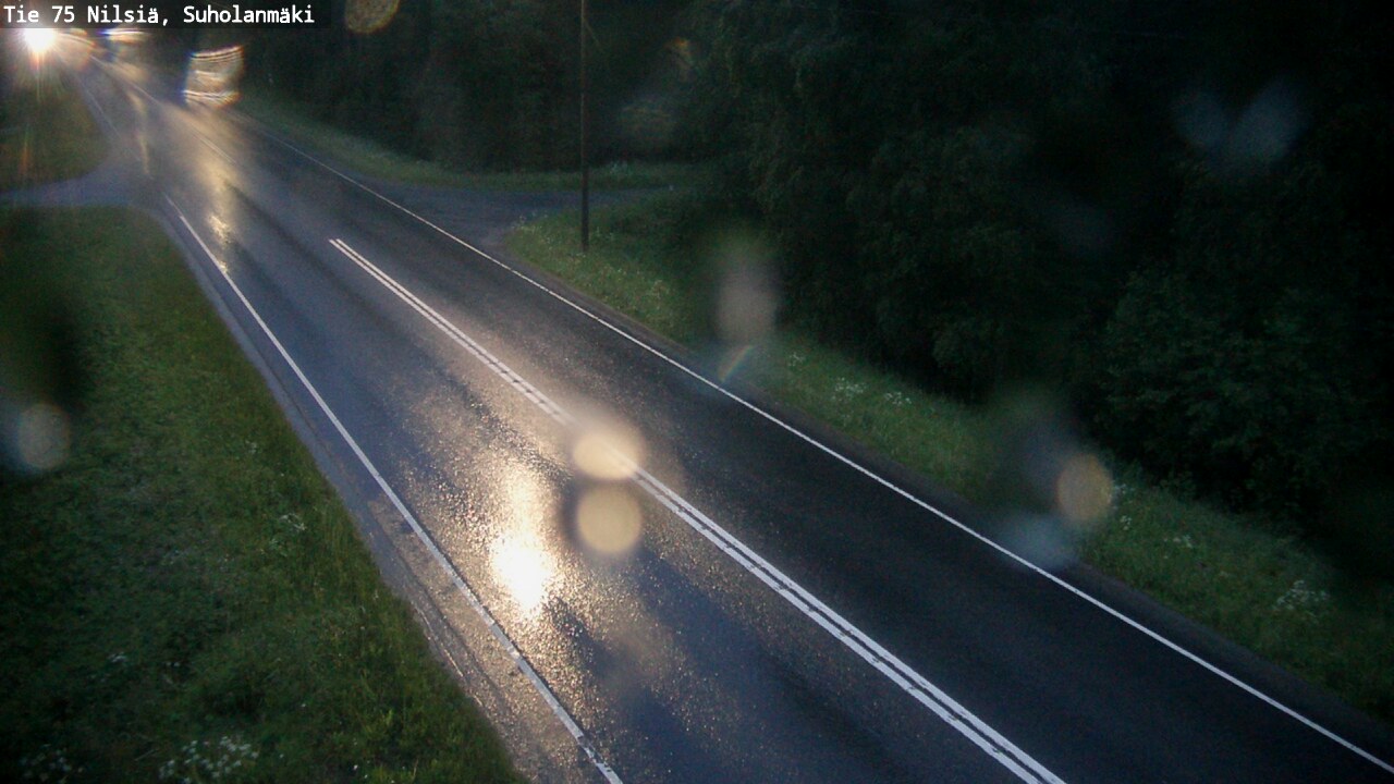 Weather Camera Image Road 75 Nilsiä, Suholanmäki, Kuopio, Pohjois-Savo