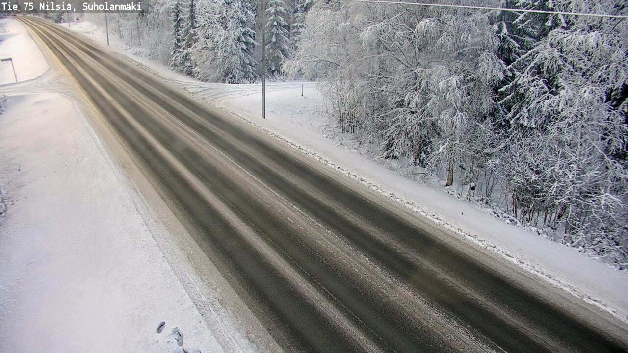 Kelikamerat Kuva Tie 75 Nilsiä, Suholanmäki, Kuopio, Pohjois-Savo