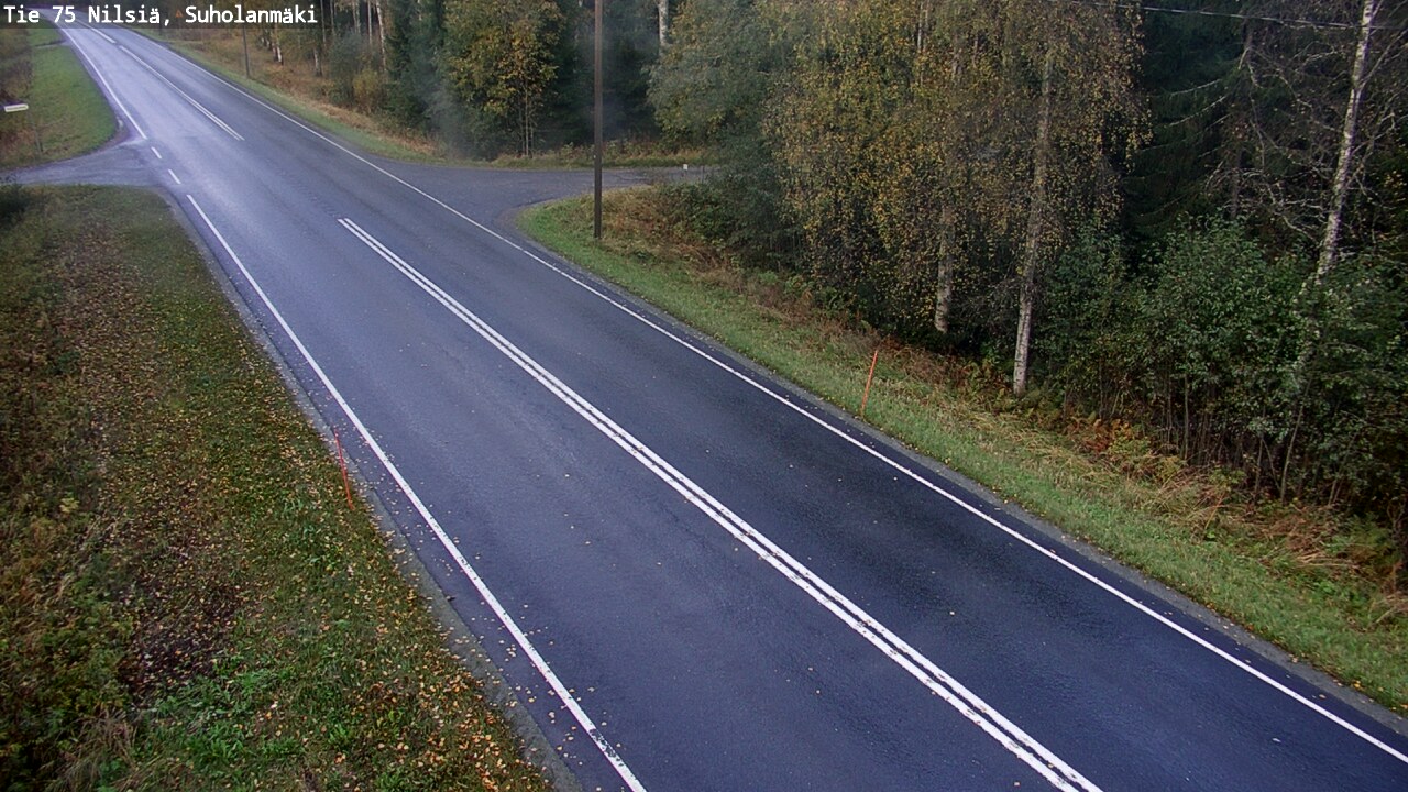 Weather Camera Image Road 75 Nilsiä, Suholanmäki, Kuopio, Pohjois-Savo