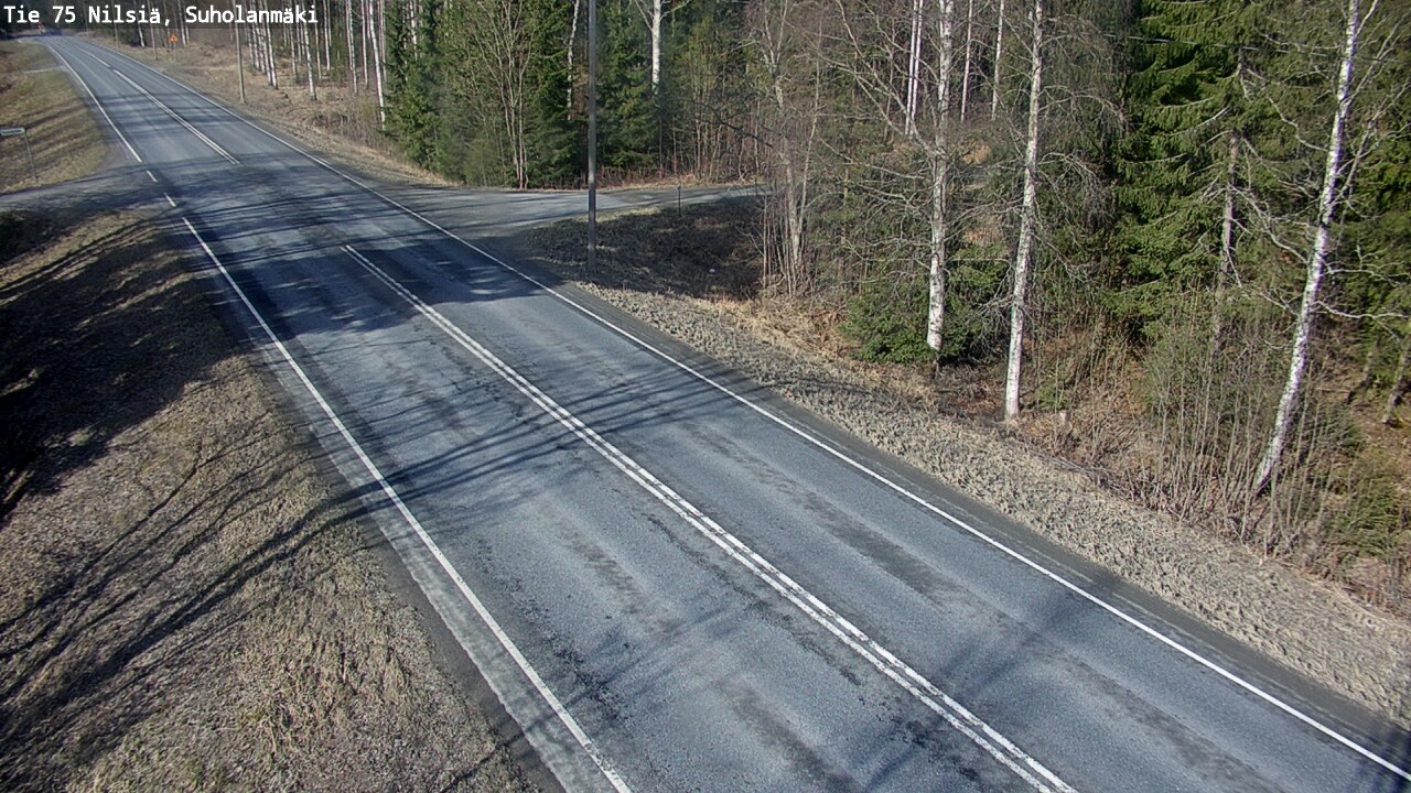 Kelikamerat Kuva Tie 75 Nilsiä, Suholanmäki, Kuopio, Pohjois-Savo