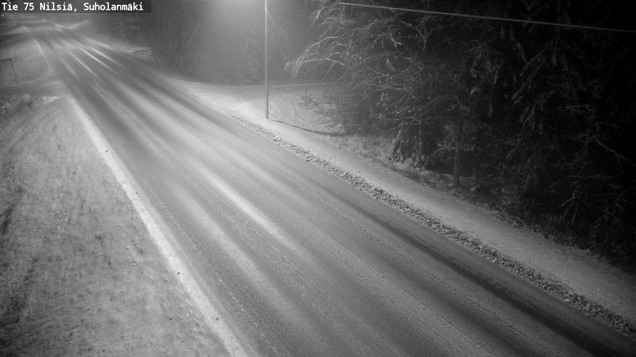 Weather Camera Image Road 75 Nilsiä, Suholanmäki, Kuopio, Pohjois-Savo