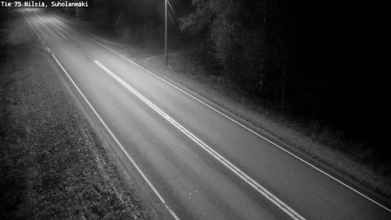 Weather Camera Image Road 75 Nilsiä, Suholanmäki, Kuopio, Pohjois-Savo