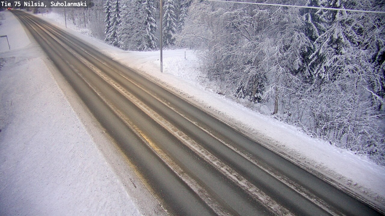 Kelikamerat Kuva Tie 75 Nilsiä, Suholanmäki, Kuopio, Pohjois-Savo