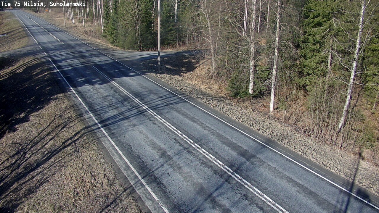 Kelikamerat Kuva Tie 75 Nilsiä, Suholanmäki, Kuopio, Pohjois-Savo