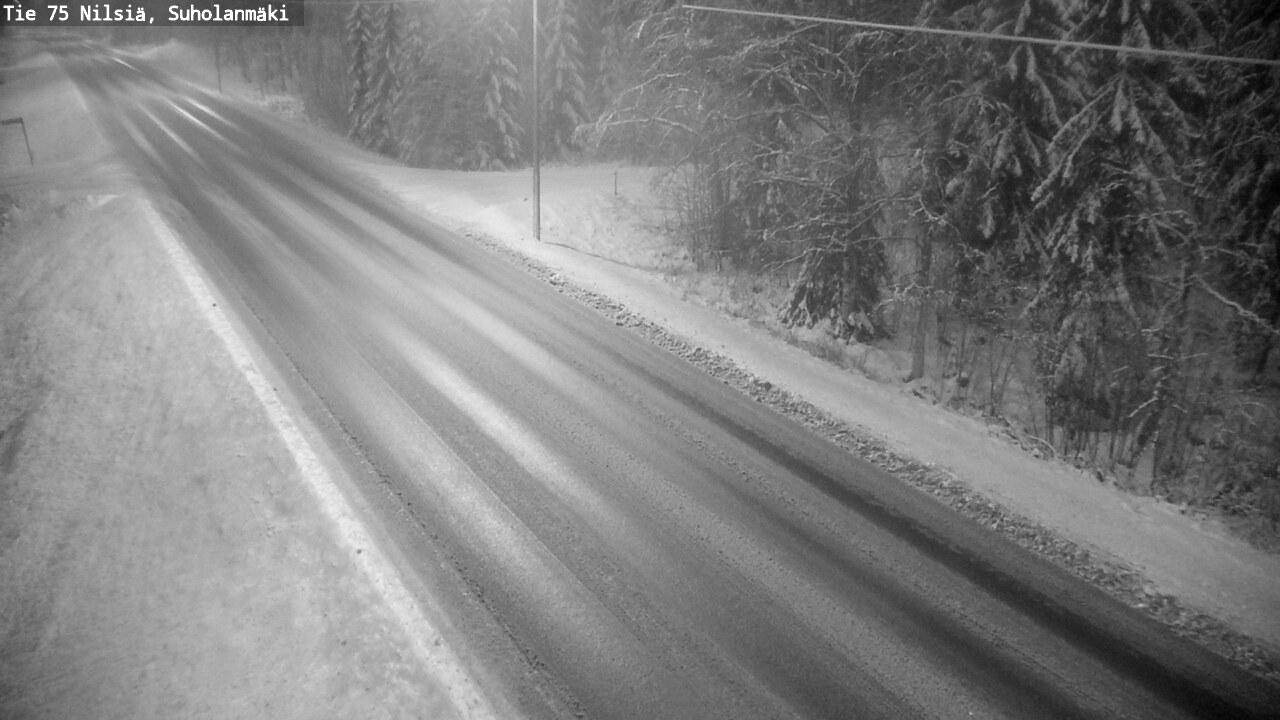 Weather Camera Image Road 75 Nilsiä, Suholanmäki, Kuopio, Pohjois-Savo