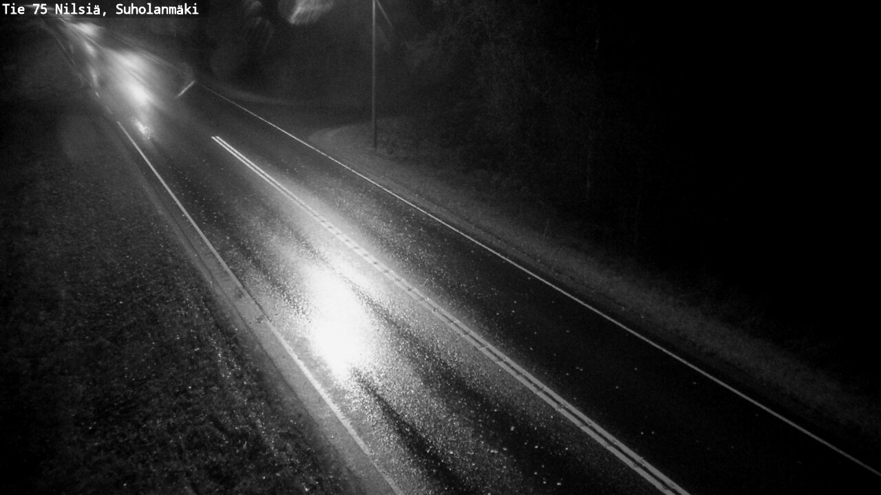 Weather Camera Image Road 75 Nilsiä, Suholanmäki, Kuopio, Pohjois-Savo