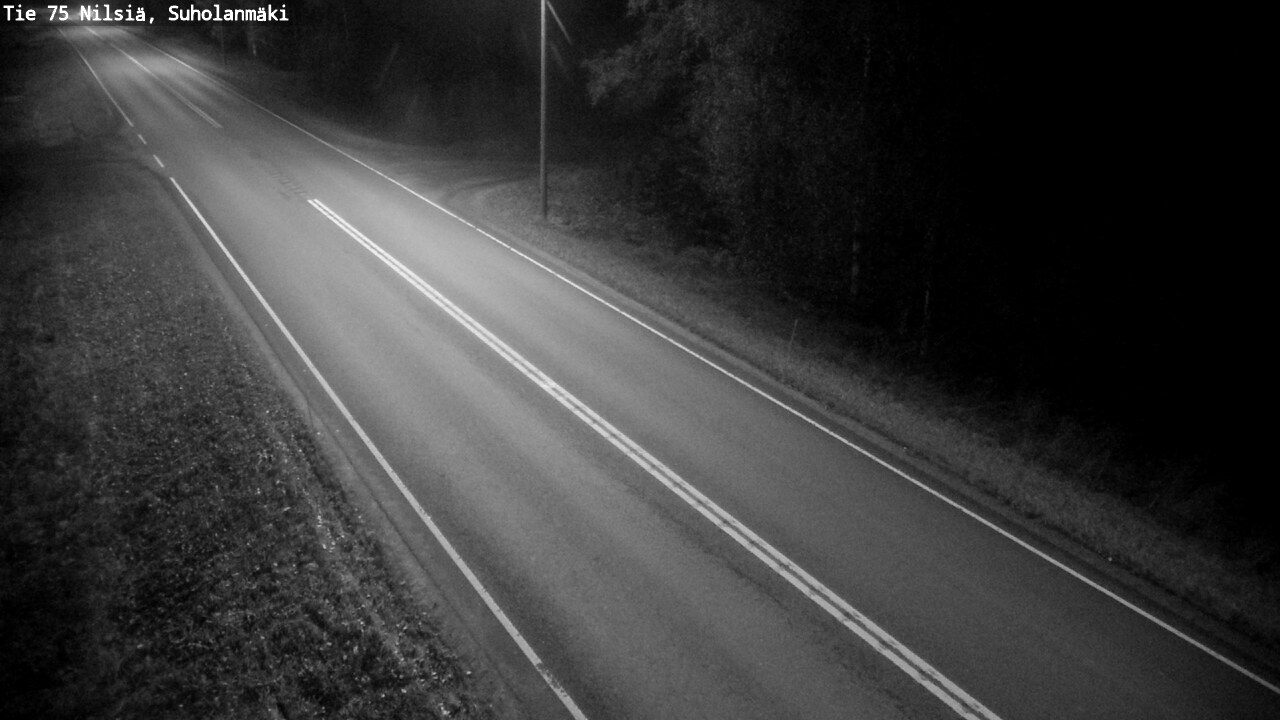 Weather Camera Image Road 75 Nilsiä, Suholanmäki, Kuopio, Pohjois-Savo