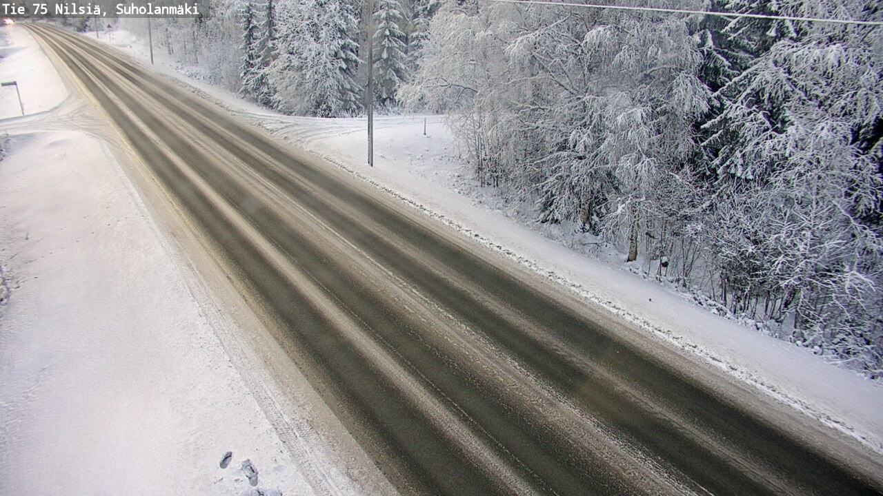 Kelikamerat Kuva Tie 75 Nilsiä, Suholanmäki, Kuopio, Pohjois-Savo