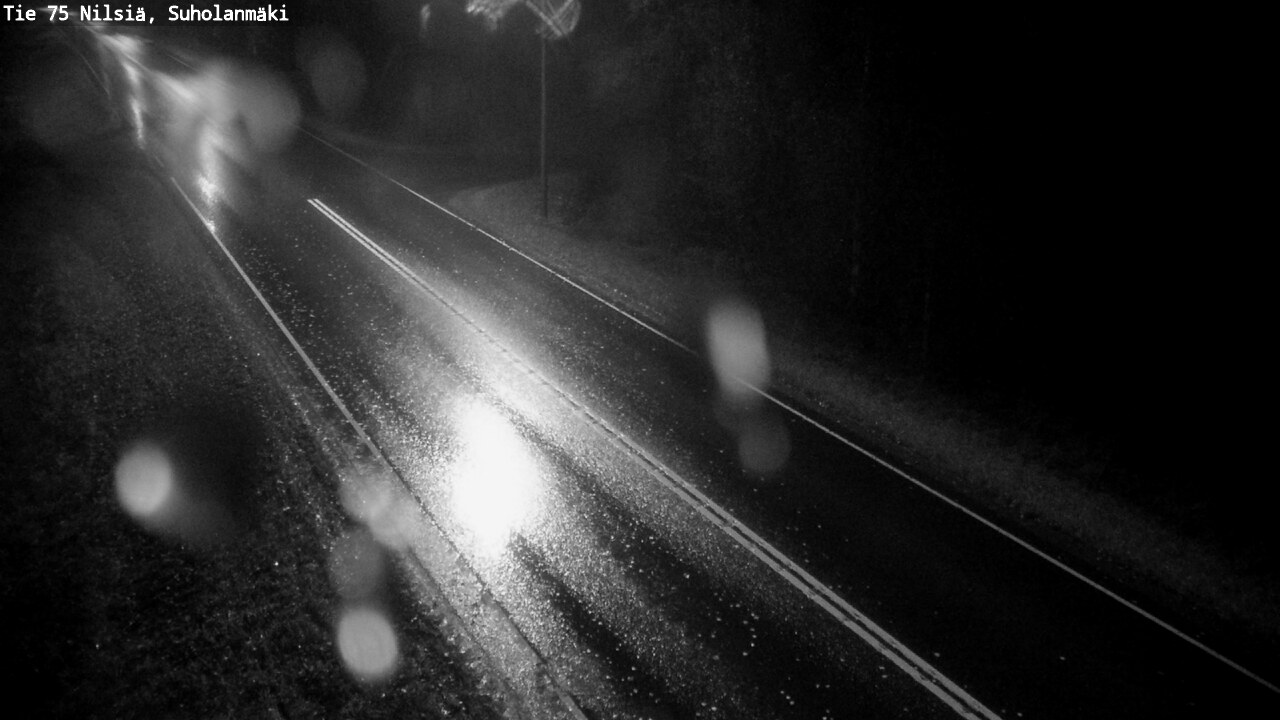 Weather Camera Image Road 75 Nilsiä, Suholanmäki, Kuopio, Pohjois-Savo