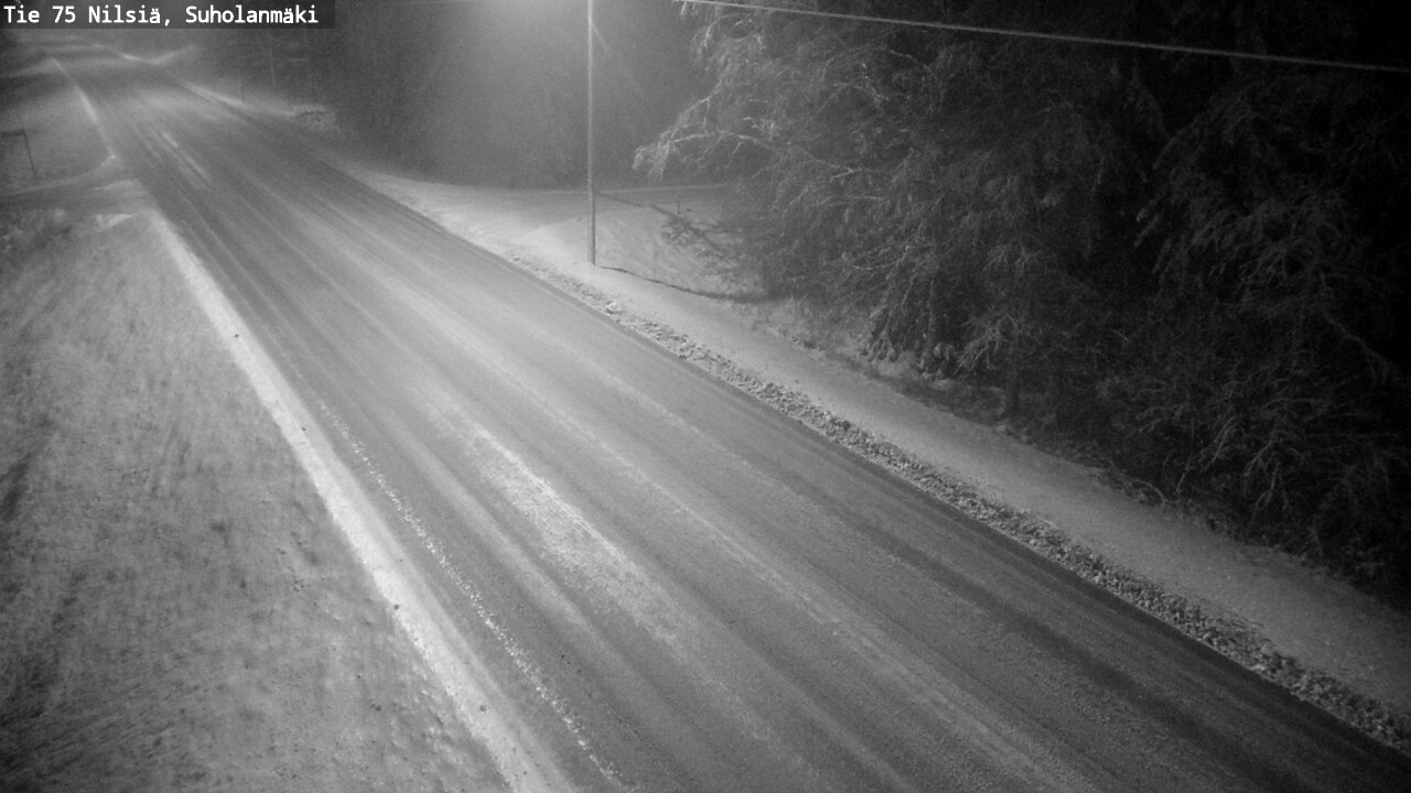 Weather Camera Image Road 75 Nilsiä, Suholanmäki, Kuopio, Pohjois-Savo