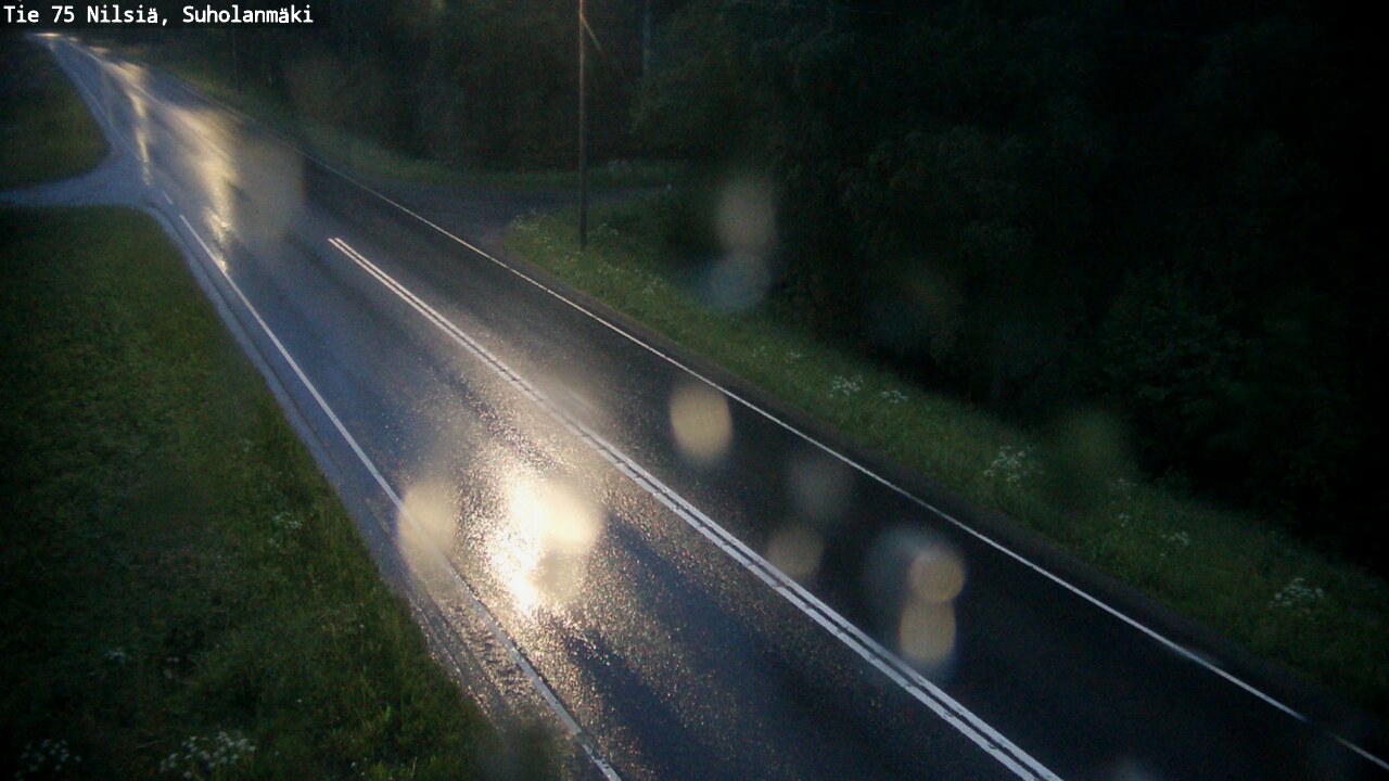 Weather Camera Image Road 75 Nilsiä, Suholanmäki, Kuopio, Pohjois-Savo