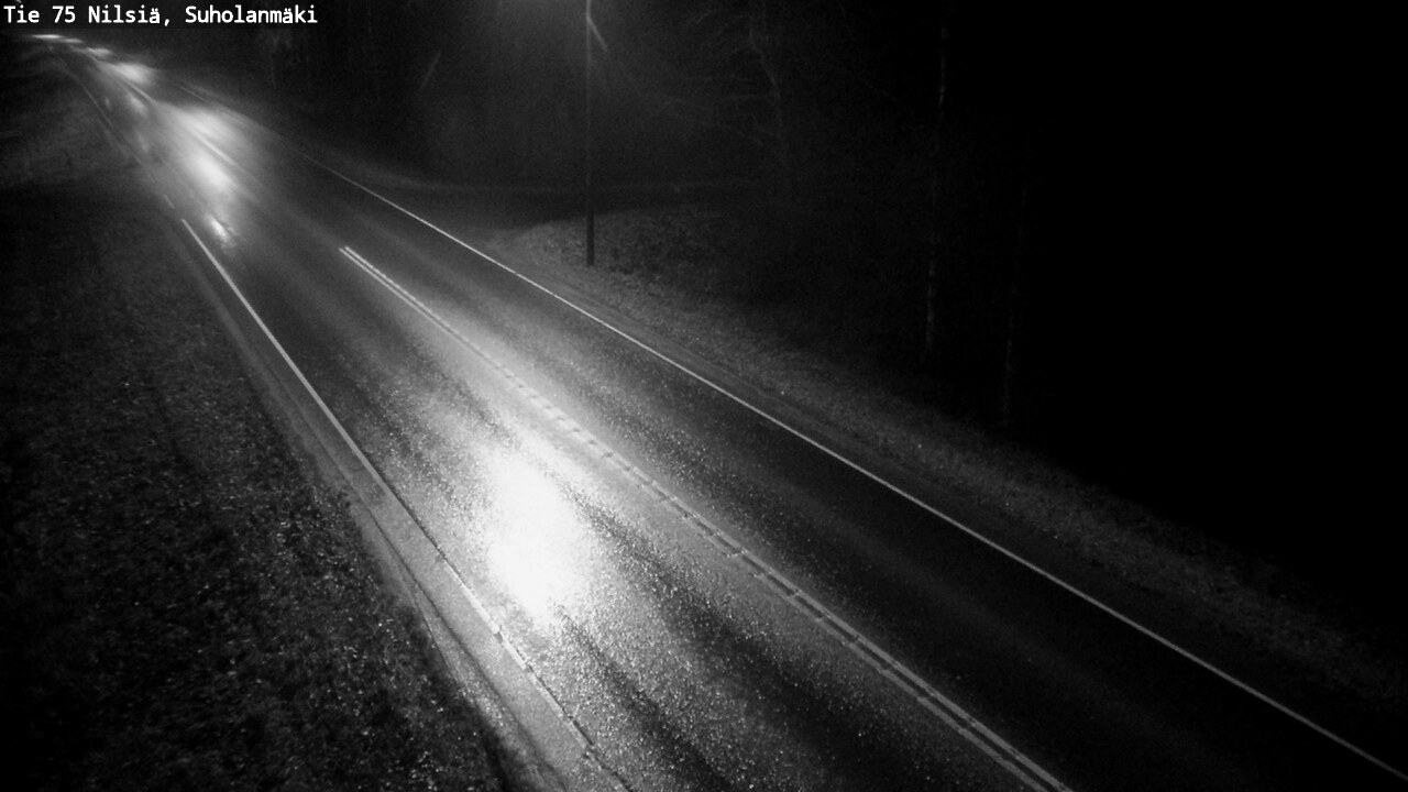 Weather Camera Image Road 75 Nilsiä, Suholanmäki, Kuopio, Pohjois-Savo