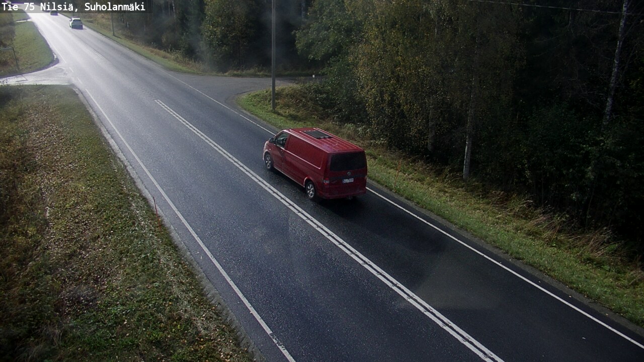 Weather Camera Image Road 75 Nilsiä, Suholanmäki, Kuopio, Pohjois-Savo