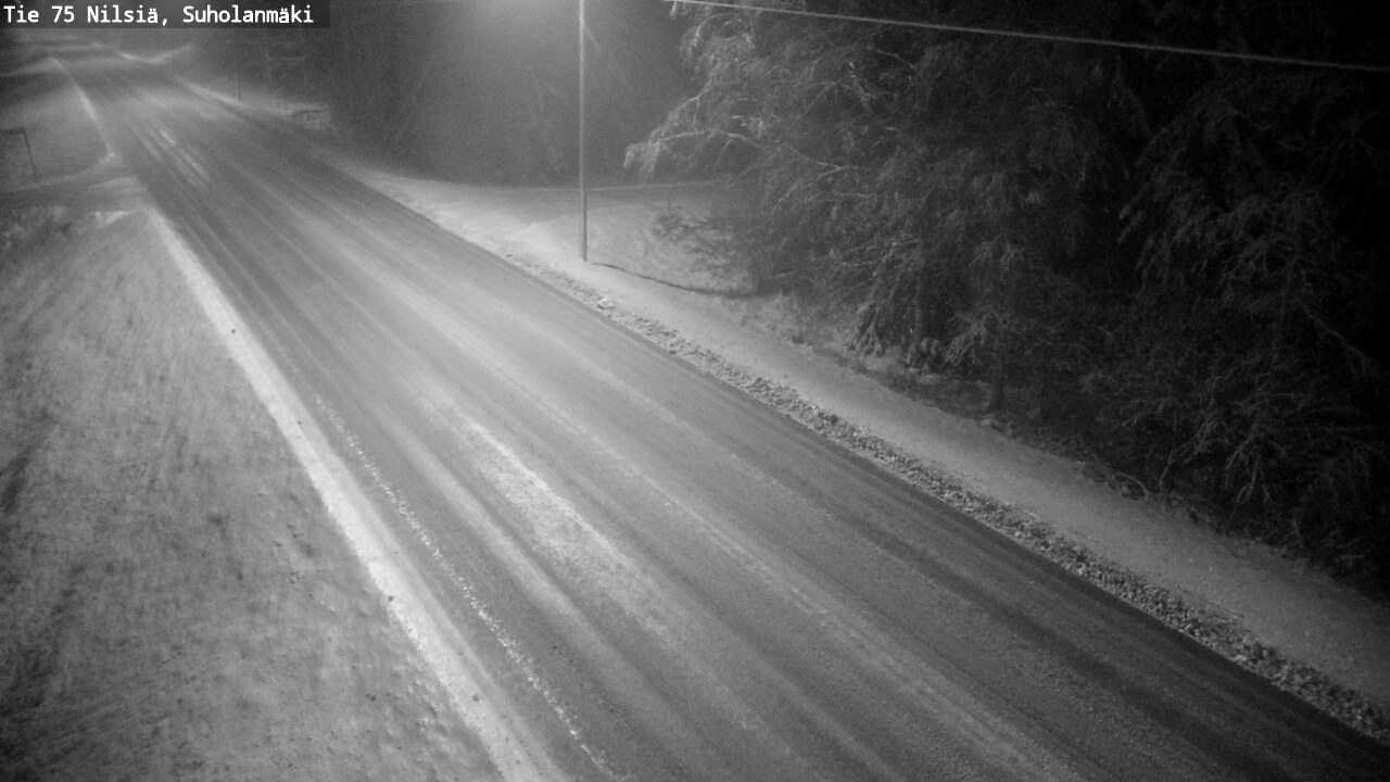 Weather Camera Image Road 75 Nilsiä, Suholanmäki, Kuopio, Pohjois-Savo