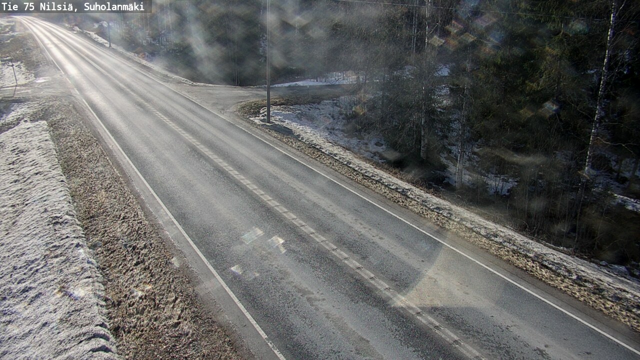 Kelikamerat Kuva Tie 75 Nilsiä, Suholanmäki, Kuopio, Pohjois-Savo