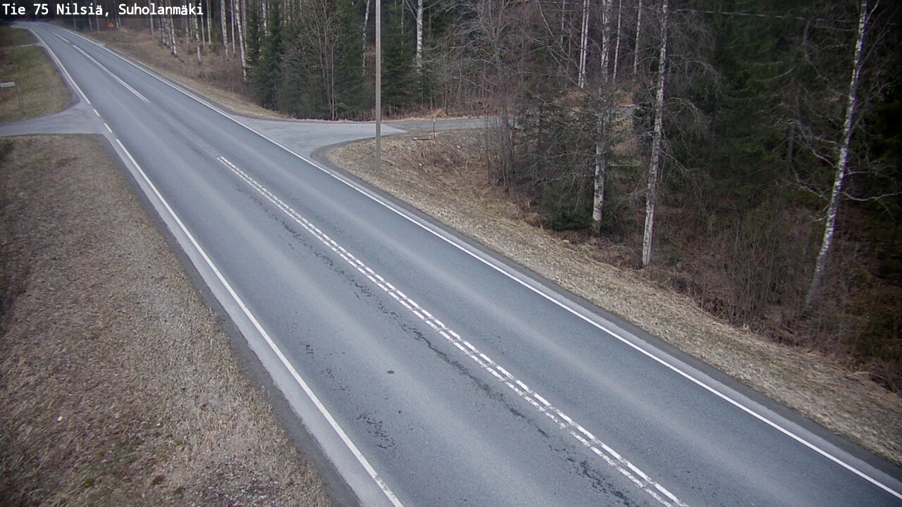 Kelikamerat Kuva Tie 75 Nilsiä, Suholanmäki, Kuopio, Pohjois-Savo