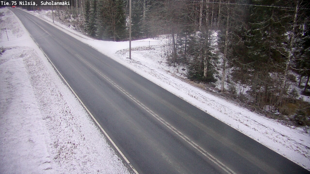 Kelikamerat Kuva Tie 75 Nilsiä, Suholanmäki, Kuopio, Pohjois-Savo