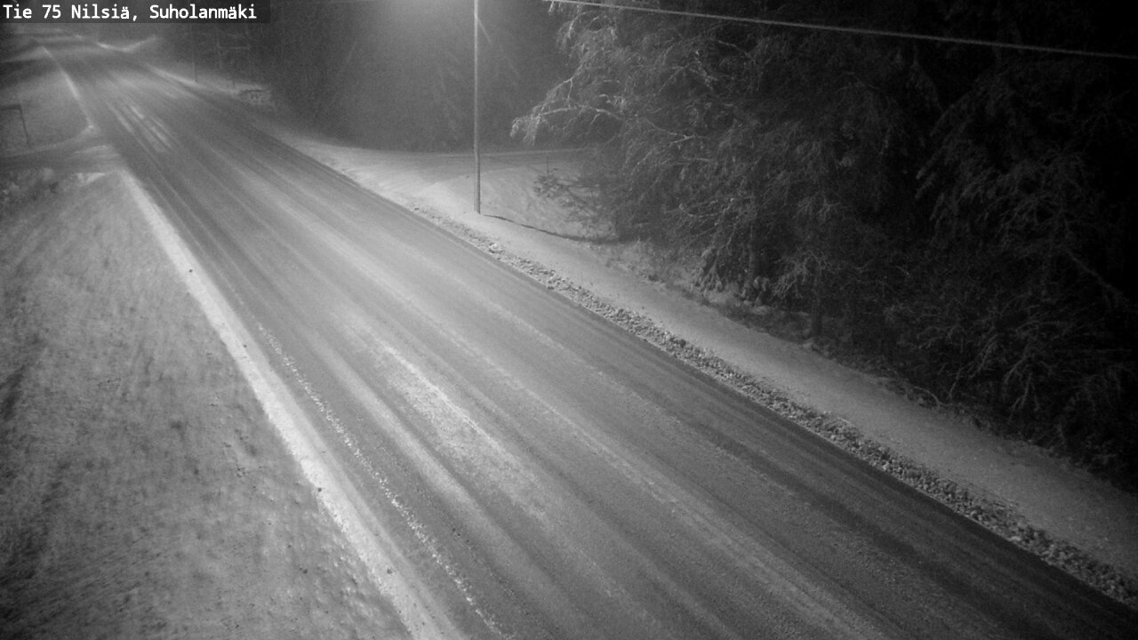 Weather Camera Image Road 75 Nilsiä, Suholanmäki, Kuopio, Pohjois-Savo