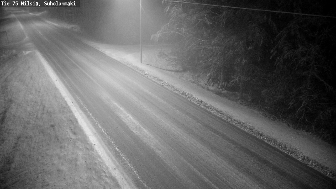 Weather Camera Image Road 75 Nilsiä, Suholanmäki, Kuopio, Pohjois-Savo
