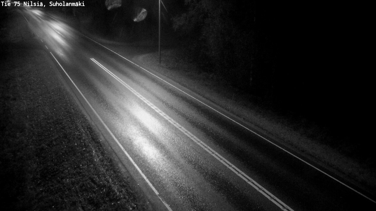 Weather Camera Image Road 75 Nilsiä, Suholanmäki, Kuopio, Pohjois-Savo
