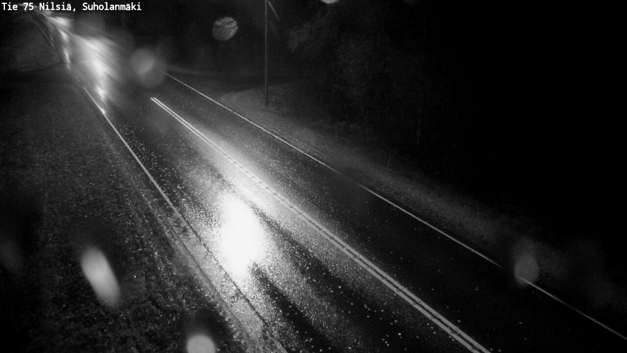 Weather Camera Image Road 75 Nilsiä, Suholanmäki, Kuopio, Pohjois-Savo