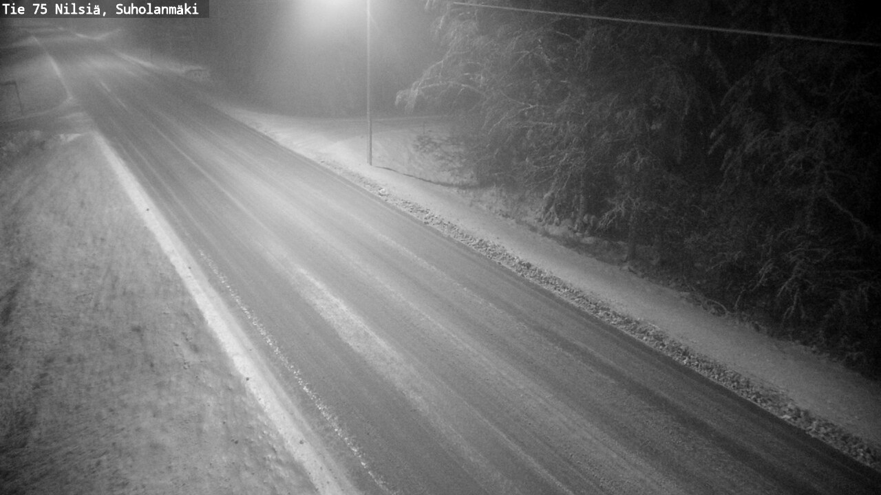 Weather Camera Image Road 75 Nilsiä, Suholanmäki, Kuopio, Pohjois-Savo