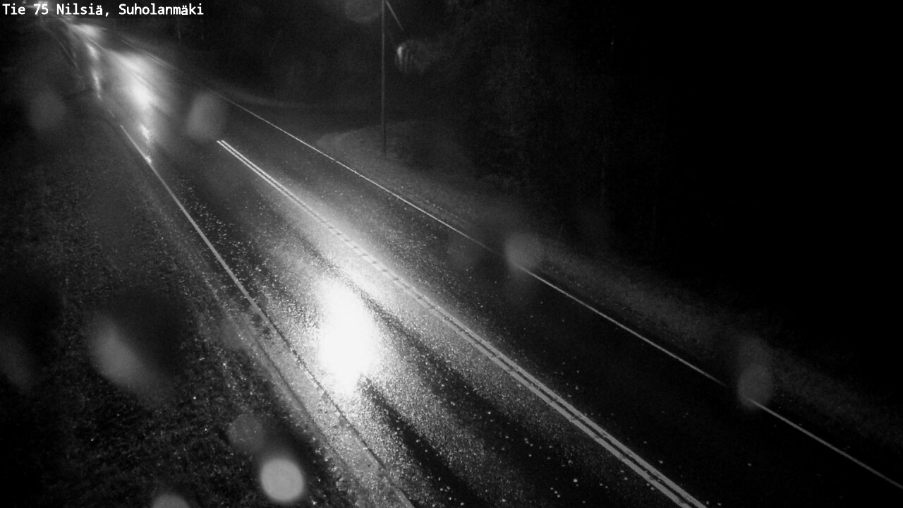 Weather Camera Image Road 75 Nilsiä, Suholanmäki, Kuopio, Pohjois-Savo