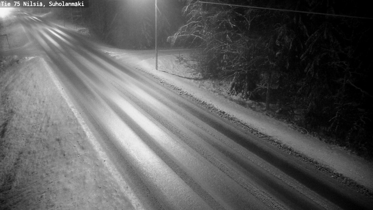 Weather Camera Image Road 75 Nilsiä, Suholanmäki, Kuopio, Pohjois-Savo