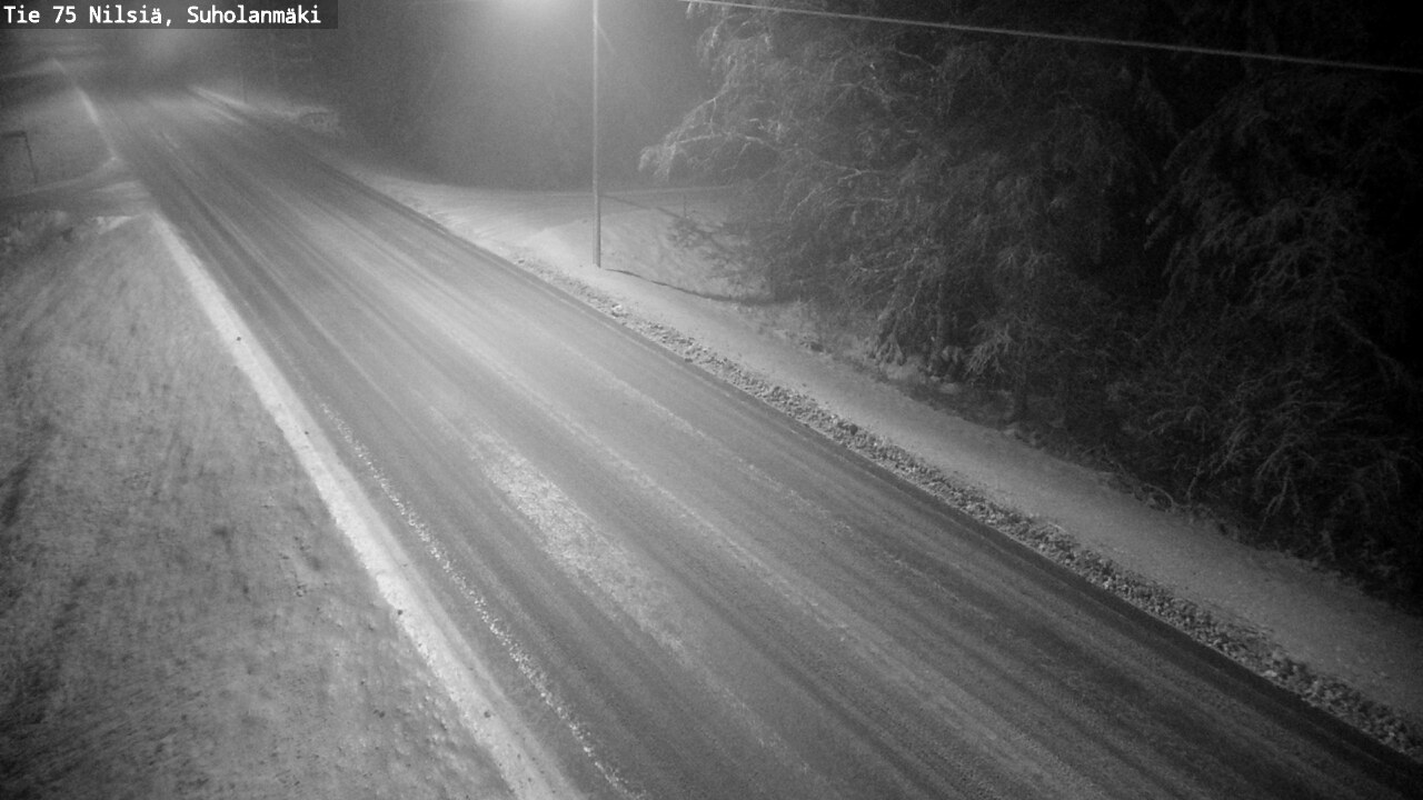 Weather Camera Image Road 75 Nilsiä, Suholanmäki, Kuopio, Pohjois-Savo