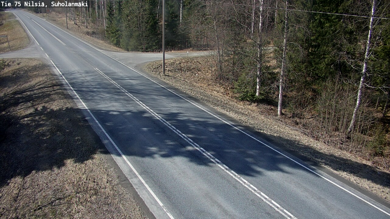 Kelikamerat Kuva Tie 75 Nilsiä, Suholanmäki, Kuopio, Pohjois-Savo