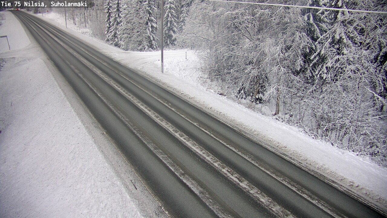 Kelikamerat Kuva Tie 75 Nilsiä, Suholanmäki, Kuopio, Pohjois-Savo
