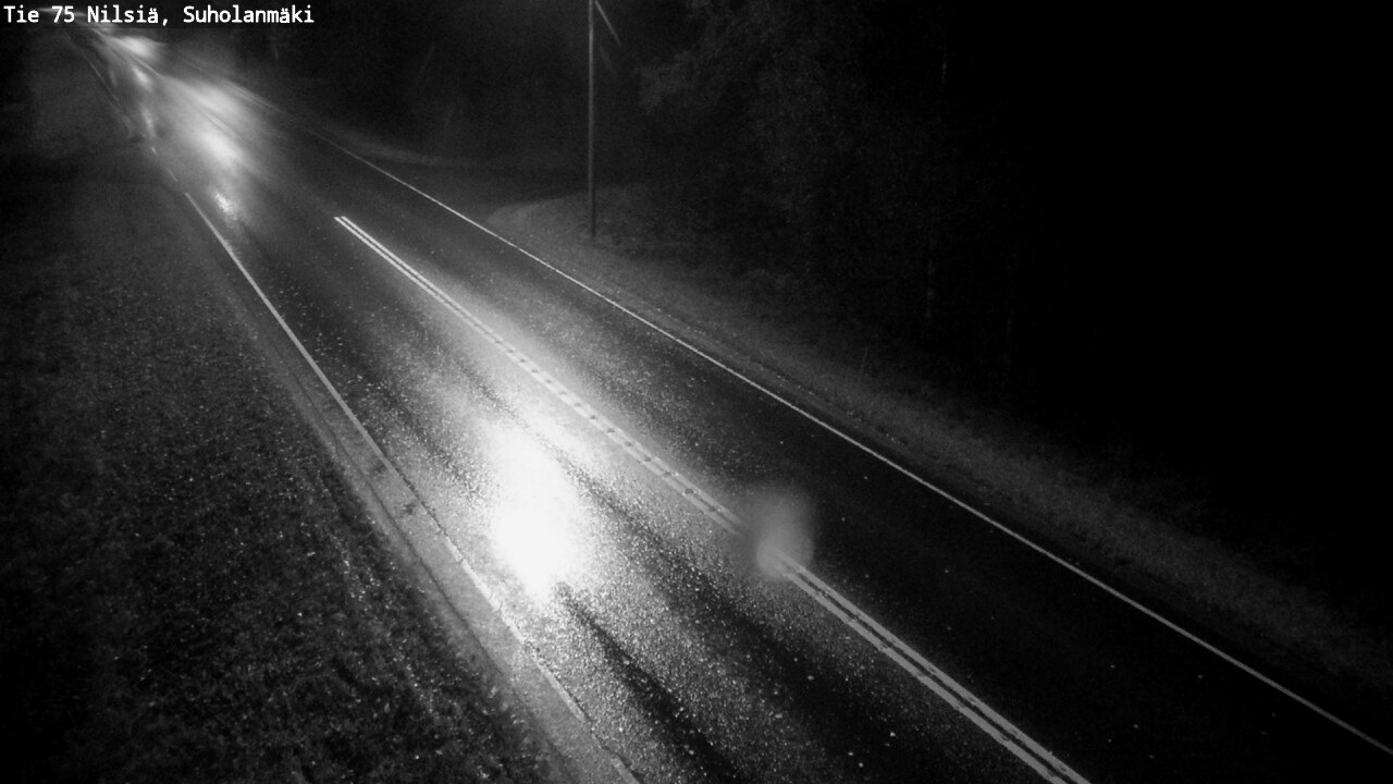 Weather Camera Image Road 75 Nilsiä, Suholanmäki, Kuopio, Pohjois-Savo