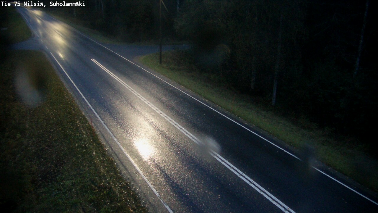 Weather Camera Image Road 75 Nilsiä, Suholanmäki, Kuopio, Pohjois-Savo