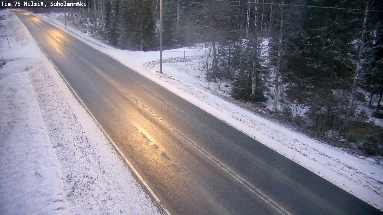 Kelikamerat Kuva Tie 75 Nilsiä, Suholanmäki, Kuopio, Pohjois-Savo