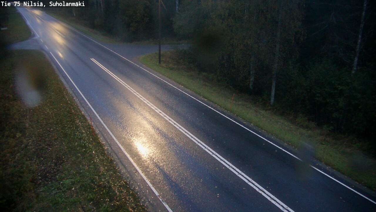 Weather Camera Image Road 75 Nilsiä, Suholanmäki, Kuopio, Pohjois-Savo
