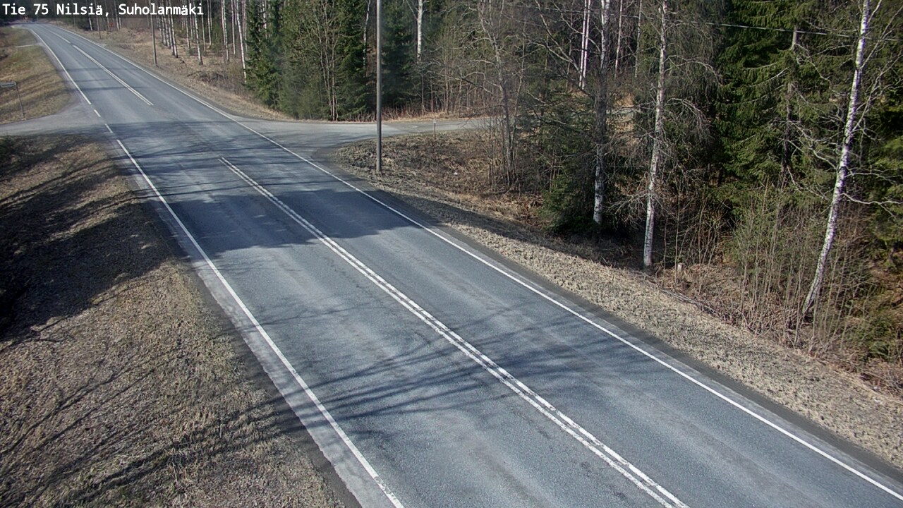 Kelikamerat Kuva Tie 75 Nilsiä, Suholanmäki, Kuopio, Pohjois-Savo
