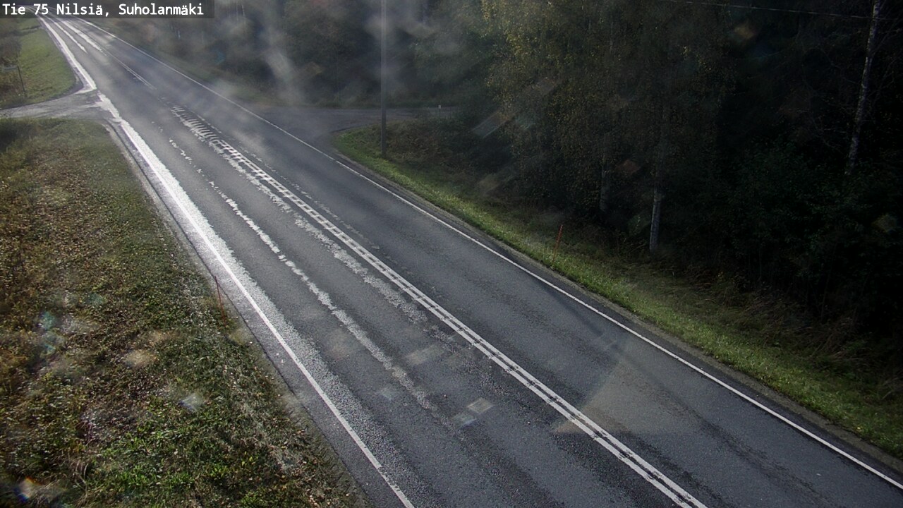Weather Camera Image Road 75 Nilsiä, Suholanmäki, Kuopio, Pohjois-Savo