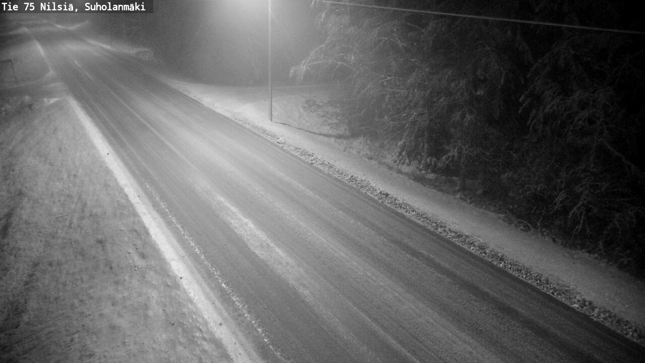 Weather Camera Image Road 75 Nilsiä, Suholanmäki, Kuopio, Pohjois-Savo