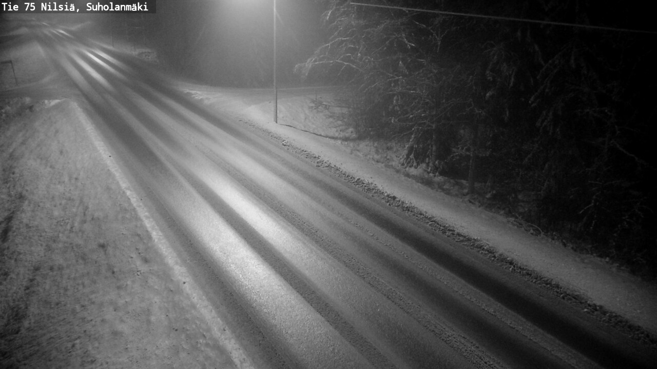 Weather Camera Image Road 75 Nilsiä, Suholanmäki, Kuopio, Pohjois-Savo