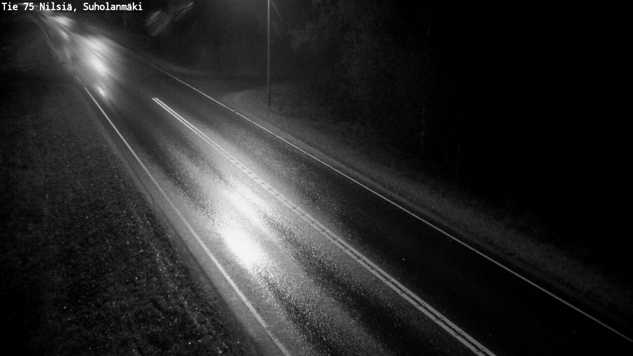 Weather Camera Image Road 75 Nilsiä, Suholanmäki, Kuopio, Pohjois-Savo