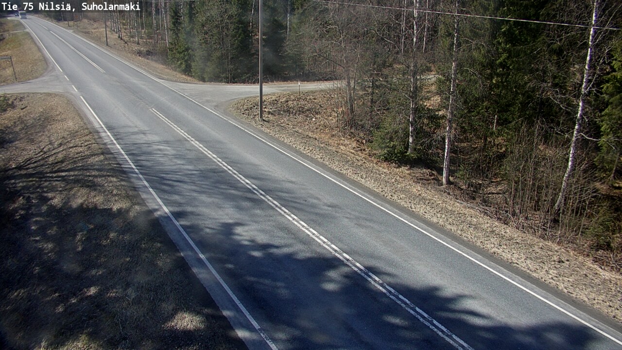 Kelikamerat Kuva Tie 75 Nilsiä, Suholanmäki, Kuopio, Pohjois-Savo