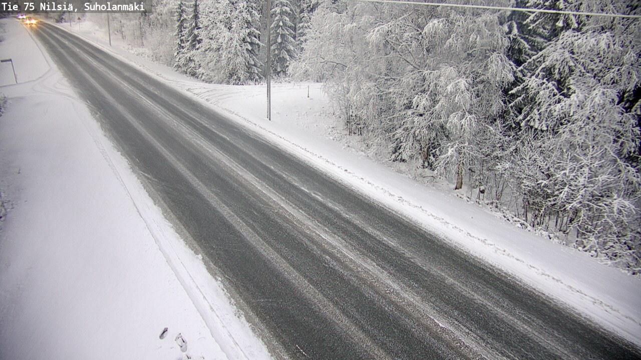 Kelikamerat Kuva Tie 75 Nilsiä, Suholanmäki, Kuopio, Pohjois-Savo